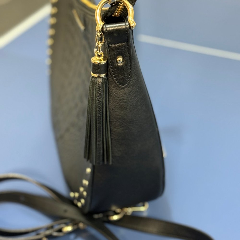 Brahmin Black Daphne Winston Shoulder Bag- Used - Picture 4 of 10